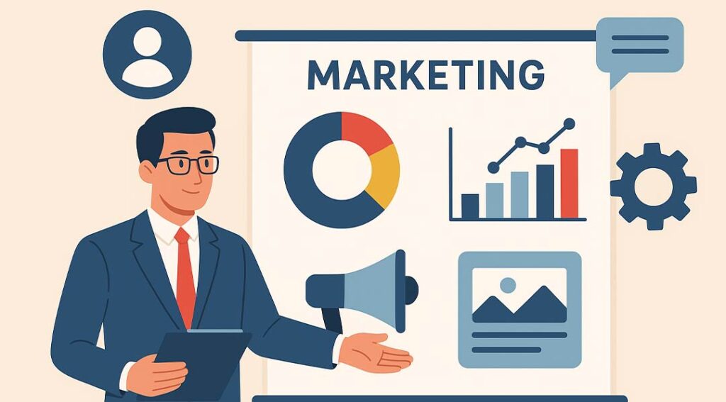 شرح-شغل-مدیر بازاریابی - سازمان مدیریت صنعتی